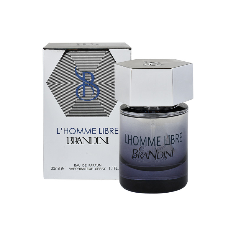 عطر جیبی مردانه برندینی مدل L HOMME LIBRE با رایحه معتدل و تلخ حجم 33 میلیلیتر