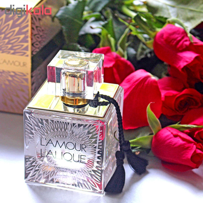 ادو پرفیوم زنانه لالیک مدل L'Amour Pink حجم 100 میلی لیتر
