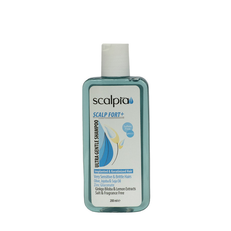 شامپو مو اسکالپیا مدلSCALP FORT+ حجم 200 میلی لیتر