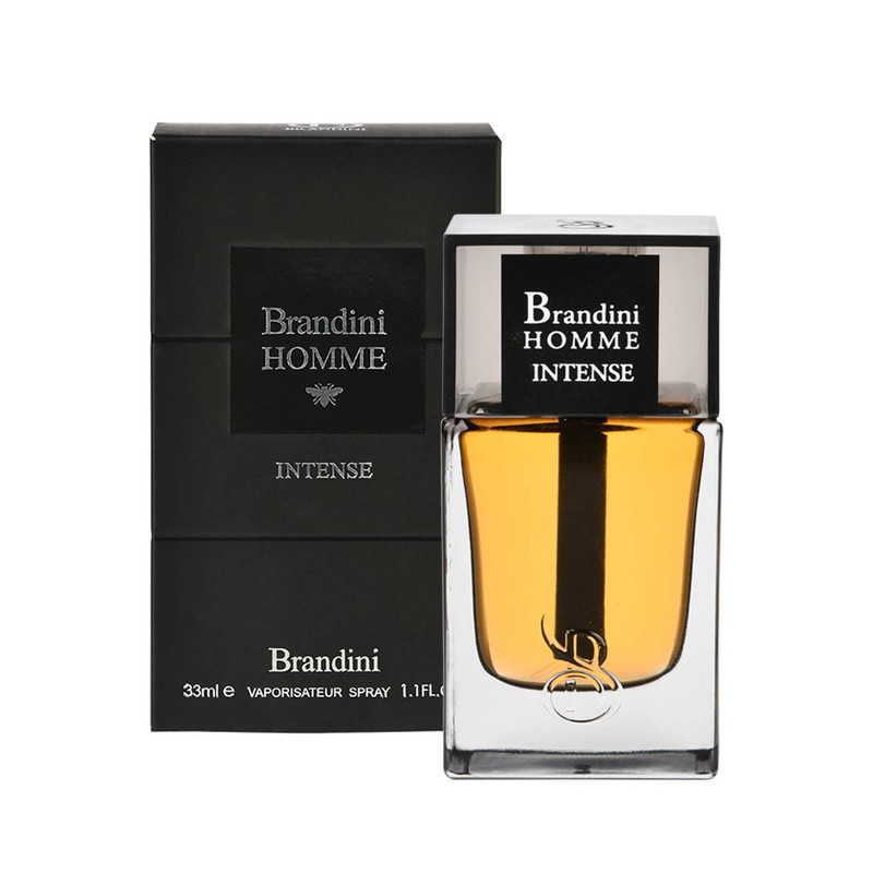 عطر جیبی مردانه برندینی مدل Homme Intense با رایحه گرم حجم 33 میلی‌لیتر
