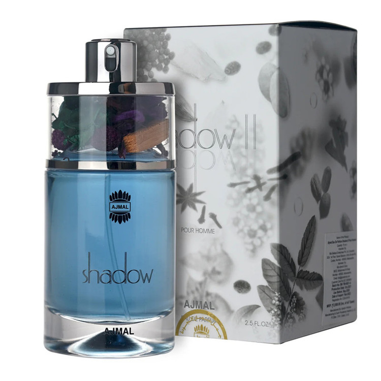 ادو پرفیوم مردانه اجمل مدل Shadow با رایحه گرم حجم 75 میلی لیتر