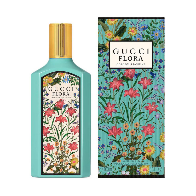 ادوپرفیوم زنانه گوچی مدل Flora Gorgeous Jasmine با رایحه خنک حجم 100 میلیلیتر