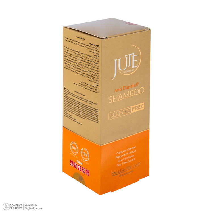 شامپو ضد شوره مو ژوت مدل Sulfate free حجم 250 میلی لیتر