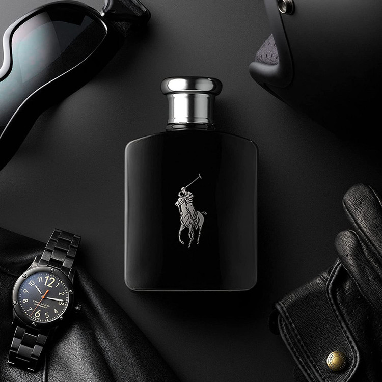 ادو تویلت مردانه رالف لورن مدل Polo Black حجم 125 میلی لیتر