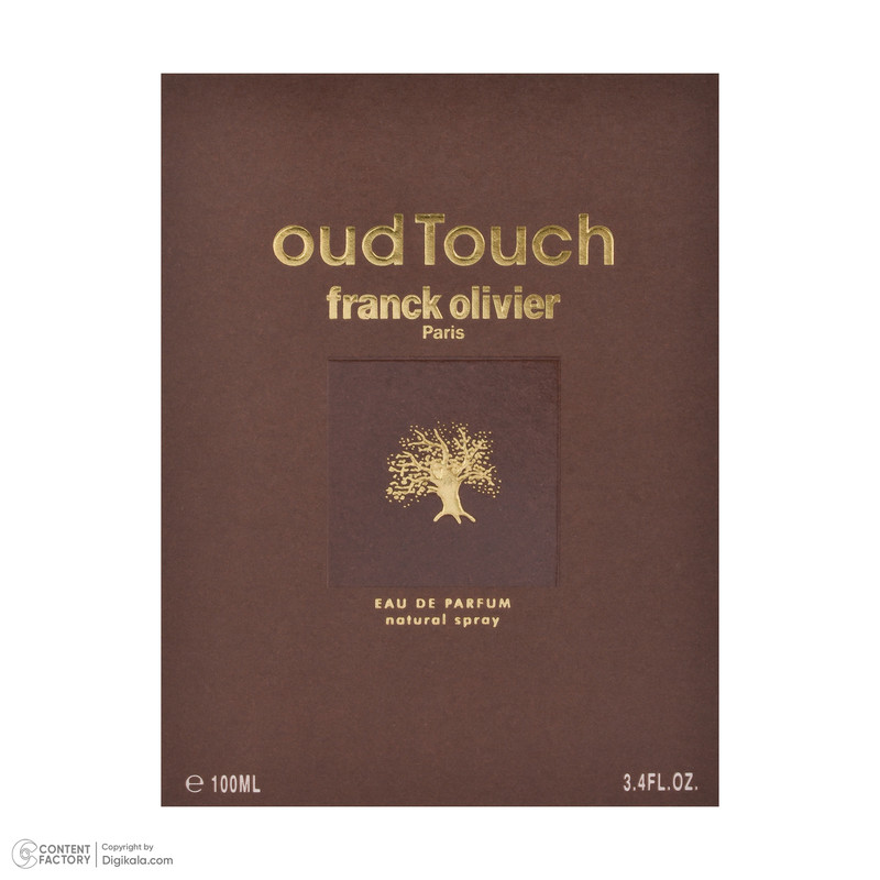 ادو پرفیوم مردانه فرانک اولیویر مدل Oud Touch حجم 100 میلی لیتر