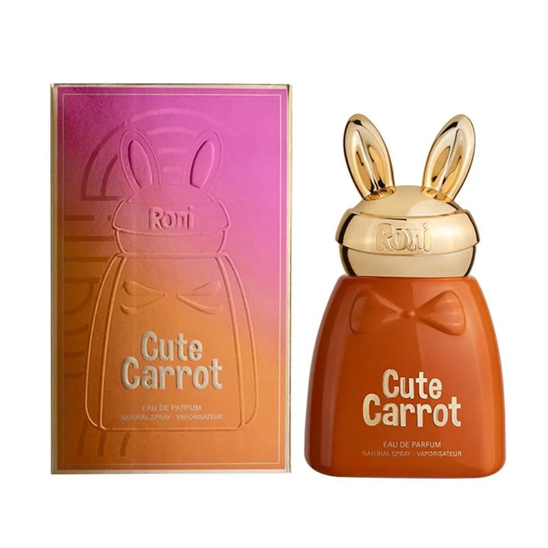 ادو پرفیوم کودک رونی بیوتی مدل Cute Carrot با رایحه شیرین حجم 100 میلیلیتر