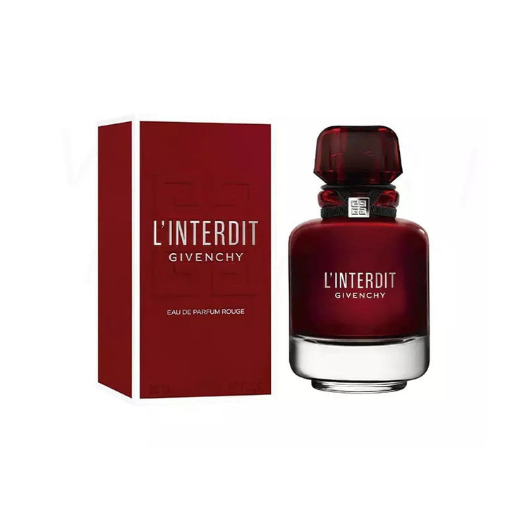 ادوپرفیوم زنانه ژیوانشی مدل LInterdit Rouge با رایحه گرم حجم 80 میلیلیتر