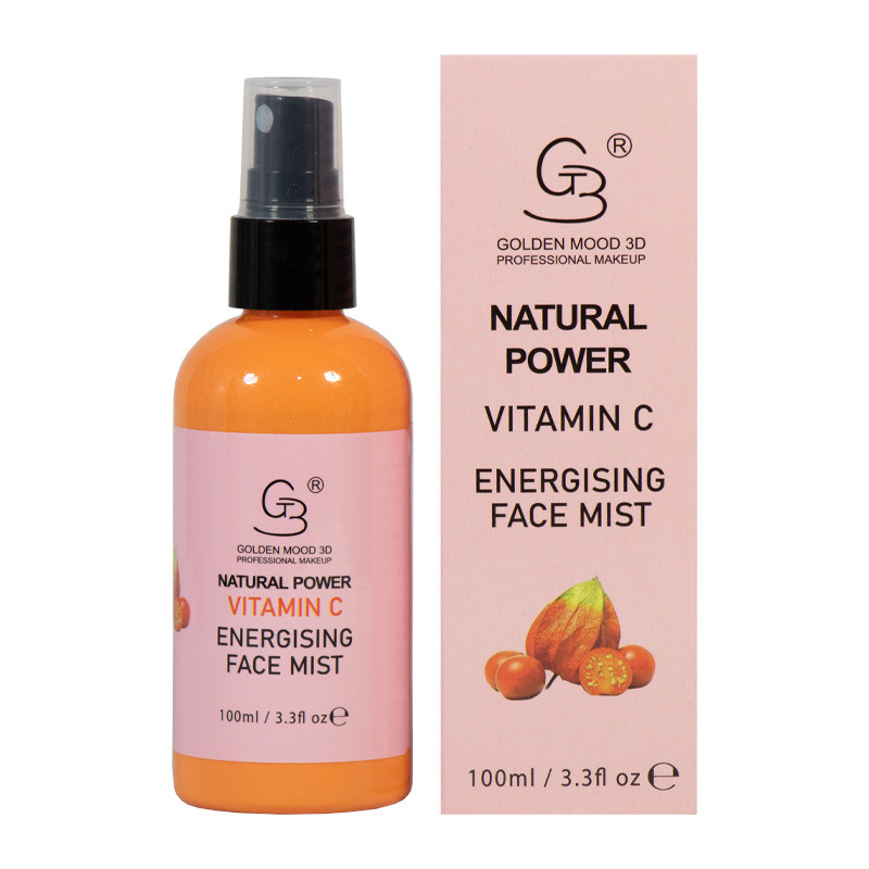 اسپری تثبیتکننده آرایش صورت گلدن مود مدل Natural Power Vitamin C حجم 100 میلی لیتر