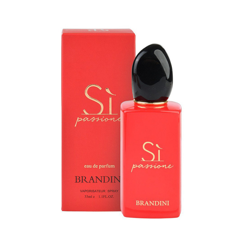 عطر جیبی زنانه برندینی مدل Si Passione با رایحه گرم حجم 33 میلی‌لیتر