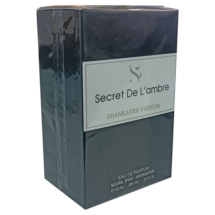 ادوپرفیوم شانکاور مدل Secret De L'Ambre با رایحه گرم حجم 100 میلیلیتر