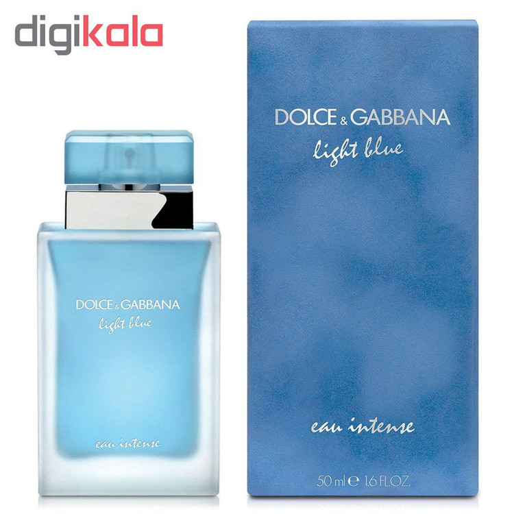 ادو پرفیوم زنانه دولچه اند گابانا مدل Light Blue Eau Intense حجم 50 میلی لیتر