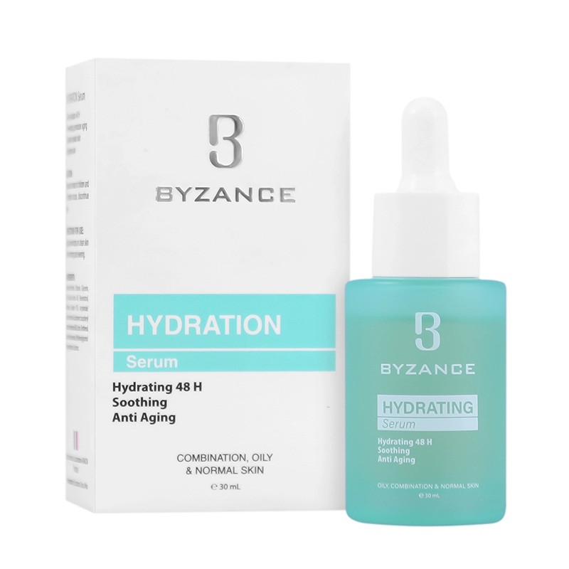 سرم آبرسان پوست بیزانس مدل Hydration مناسب برای انواع پوست حجم 30 میلیلیتر