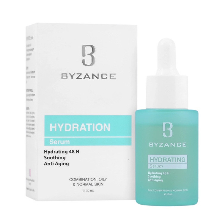 سرم آبرسان پوست بیزانس مدل Hydration مناسب برای انواع پوست حجم 30 میلیلیتر