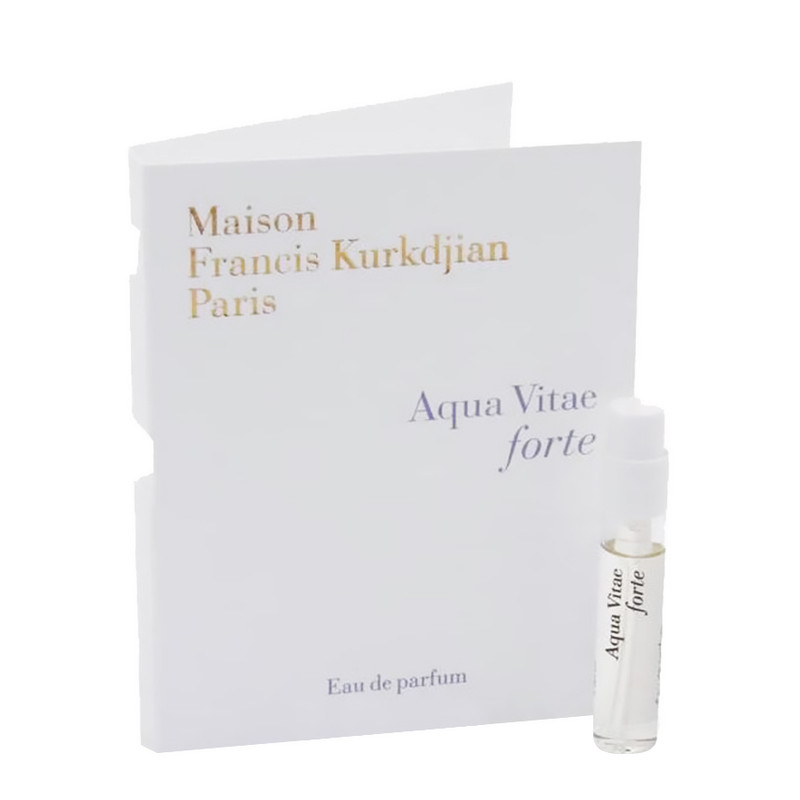 عطر جیبی میسون فرانسیس کورکجان مدل Aqua Vitae Forte با رایحه خنک حجم 2 میلی‌لیتر