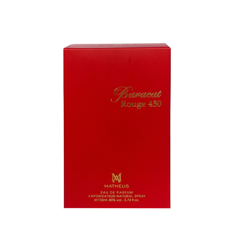 ادوپرفیوم ماتئوس مدل Rouge 540 با رایحه گرم حجم 110 میلی لیتر