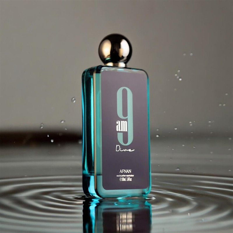 ادوپرفیوم مردانه افنان مدل 9am Dive با رایحه خنک حجم 100 میلی لیتر