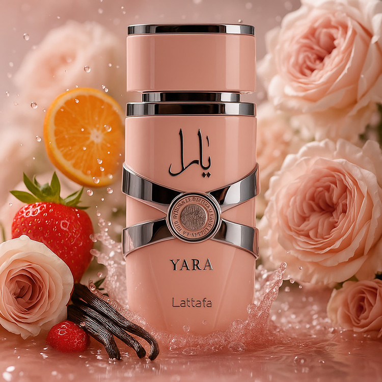 ادو پرفیوم زنانه لطافه مدل یارا با رایحه خنک و شیرین حجم 30 میلیلیتر