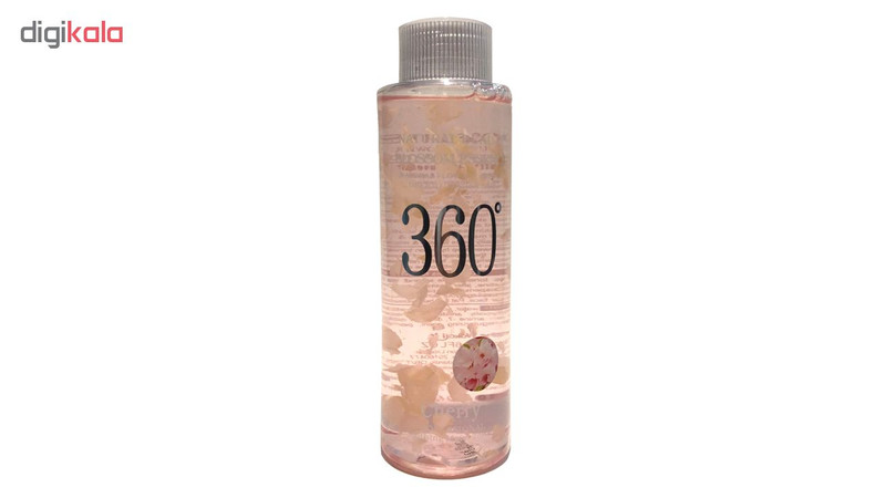تونر پاک کننده آرایش صورت 360 مدل Flower حجم 300 میلی لیتر