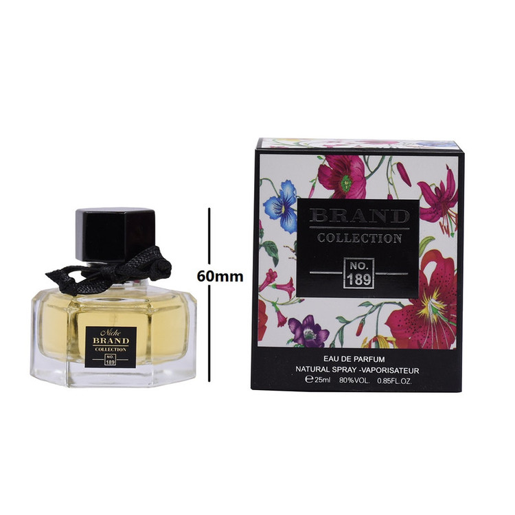عطر جیبی زنانه نیچ برند کالکشن Gucci Flora-189 حجم 25 میلی لیتر