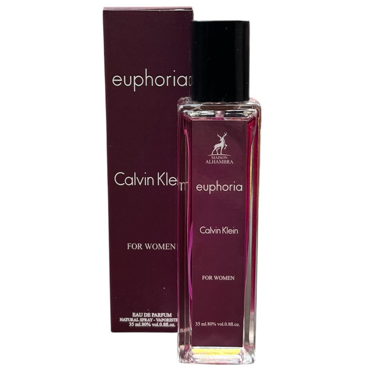 عطر جیبی زنانه الحمبرا مدل euphoria با رایحه شیرین حجم 35 میلیلیتر