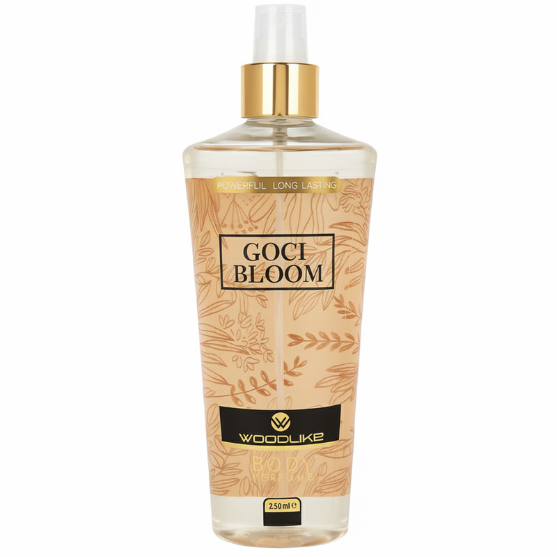 بادی اسپلش زنانه وودلایک مدل GOCI BLOOM حجم 250 میلیلیتر