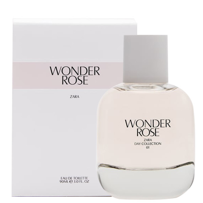 ادو پرفیوم زنانه زارا مدل WONDER ROSE EUBLIME حجم 90 میلی لیتر