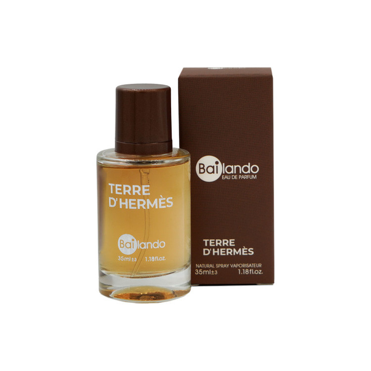عطر جیبی مردانه بایلندو مدل TERRE D HERMES حجم 35 میلی لیتر