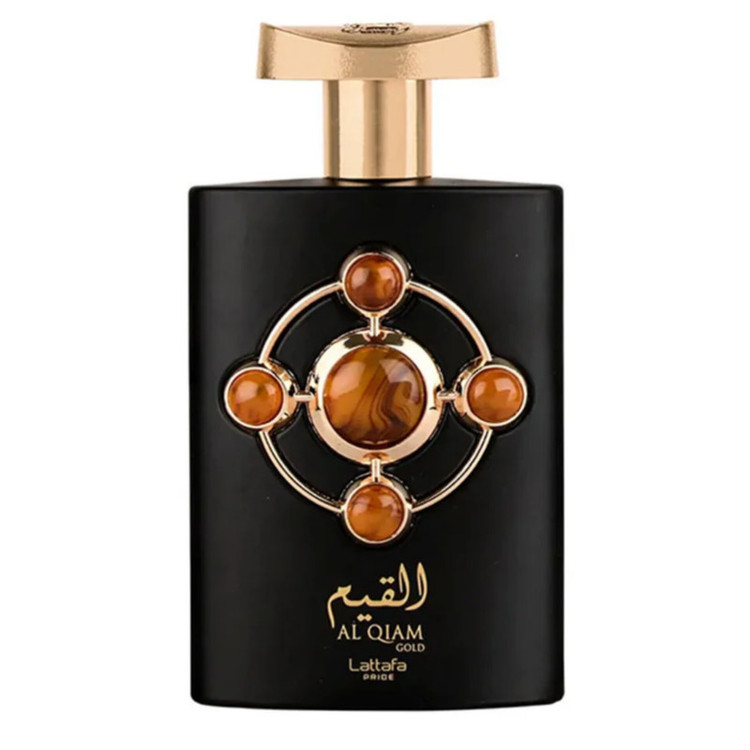 ادوپرفیوم لطافه پراید مدل Lattafa Pride Al Qiam Gold با رایحه گرم حجم 100 میلی لیتر