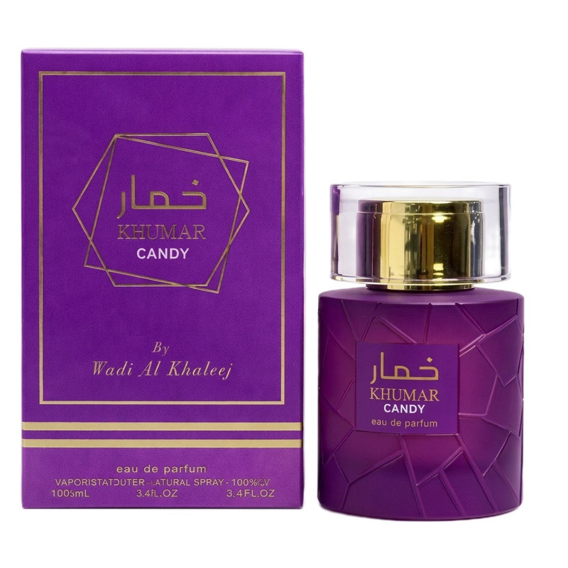 ادوپرفیوم زنانه وادی الخلیج مدل خمار کندی با رایحه گرم حجم 100 میلیلیتر