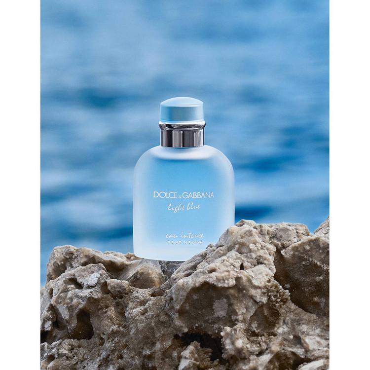 ادو پرفیوم مردانه دولچه اند گابانا مدل Light Blue Eau Intense حجم 200 میلی لیتر