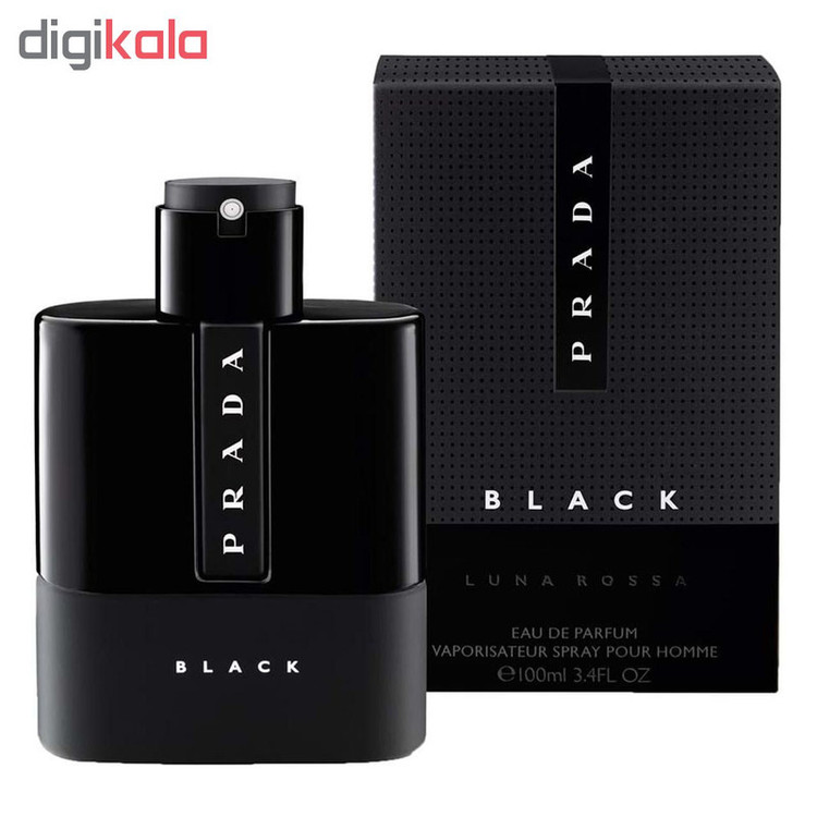 ادو پرفیوم مردانه پرادا مدل Luna Rossa Black حجم 100 میلی لیتر