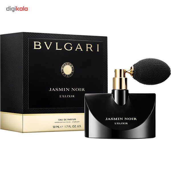 ادو پرفیوم زنانه بولگاری مدل Jasmin Noir L'Elixir حجم 50 میلی لیتر