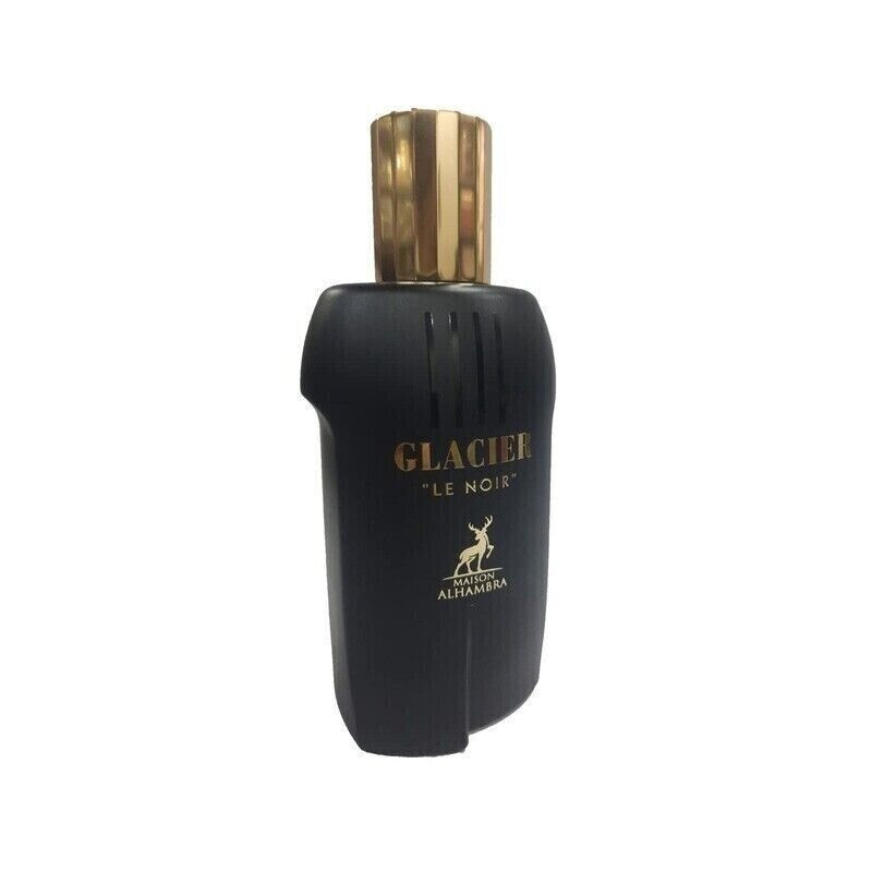 ادو پرفیوم مردانه الحمبرا مدل Glasier Le Noir حجم 100 میلی لیتر