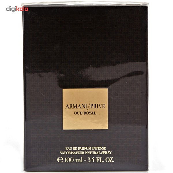 ادو پرفیوم جورجیو آرمانی مدل Prive Oud Royal Intense حجم 100 میلی لیتر
