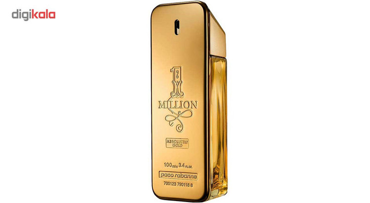 ادو پرفیوم مردانه پاکو رابان مدل 1Million Absolutely Gold حجم 100 میلی لیتر حجم 100 میلی لیتر