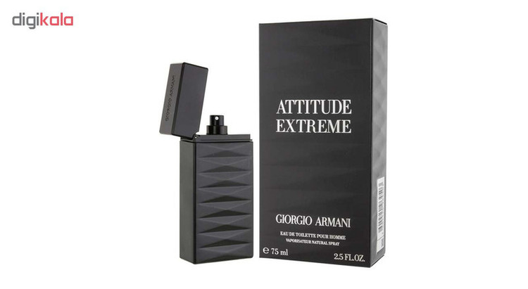 ادو تویلت مردانه جورجیو آرمانی مدل Attitude Extreme حجم 75 میلی لیتر