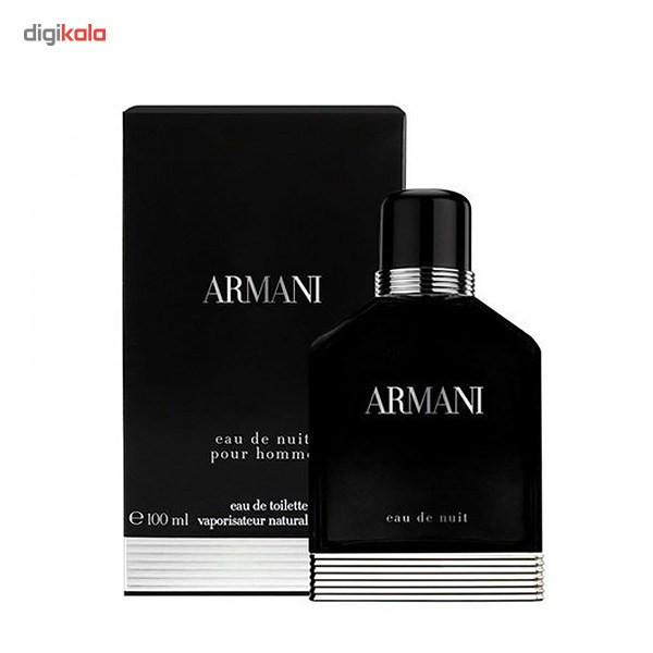 ادو تویلت مردانه جورجیو آرمانی مدل Eau De Nuit حجم 100 میلی لیتر