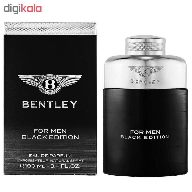 ادو پرفیوم مردانه بنتلی مدل Black Edition حجم 100 میلی لیتر
