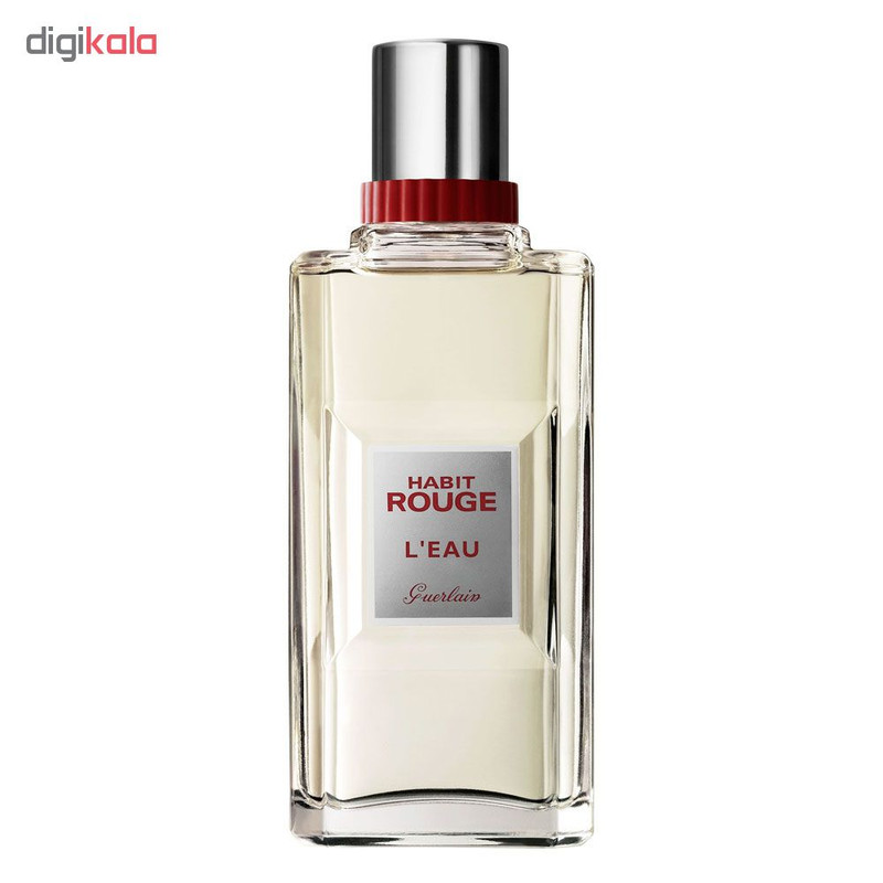 ادو تویلت مردانه گرلن مدل Habit Rouge LEAU حجم 100 میلی لیتر