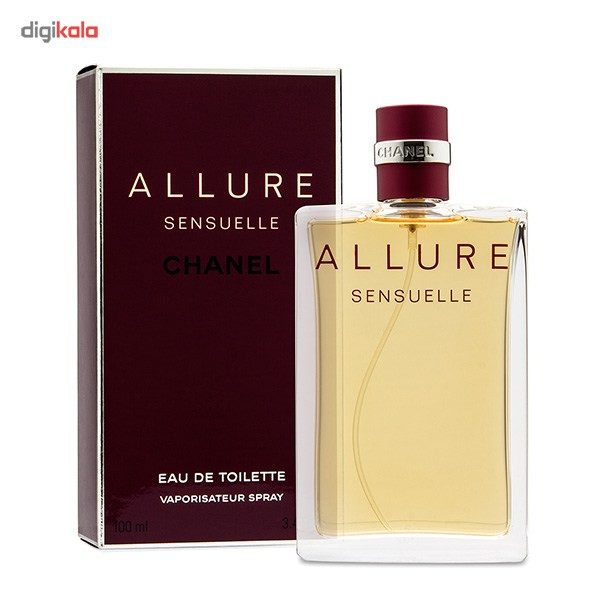 ادو تویلت زنانه شانل مدل Allure Sensuelle حجم 100 میلی لیتر