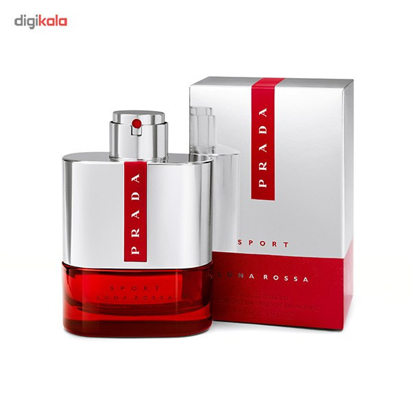 ادو تویلت مردانه پرادا مدل Luna Rossa Sport حجم 100 میلی لیتر