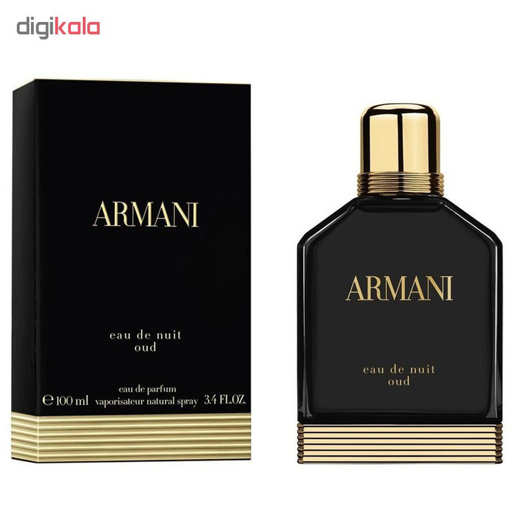 ادو پرفیوم مردانه جورجیو آرمانی مدل Eau De Nuit Oud حجم 100 میلی لیتر