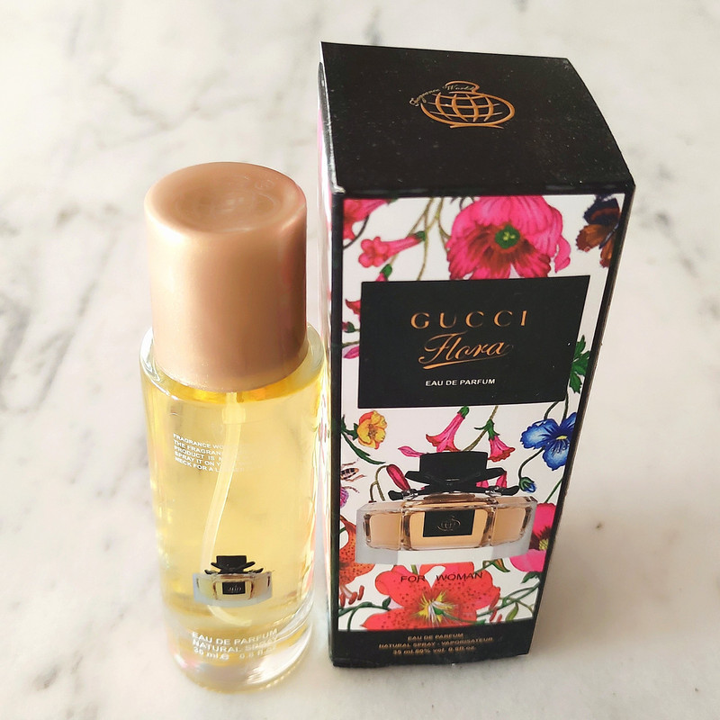 عطر جیبی فراگرنس ورد مدل گوچی فلورا حجم 35 میلی لیتر