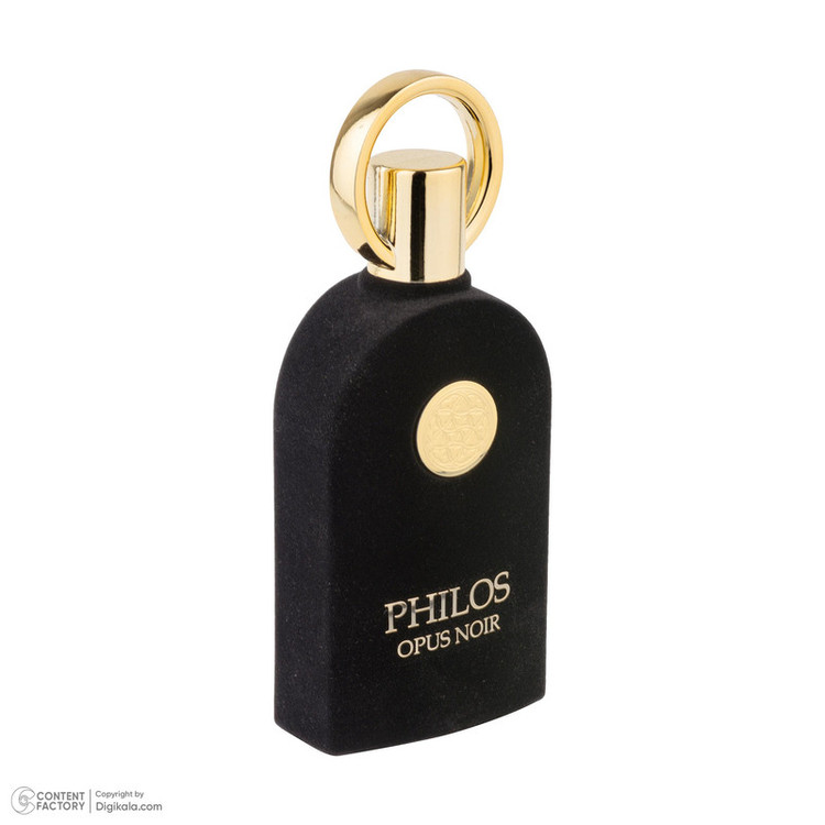 ادوپرفیوم الحمبرا مدل PHILOS OPUS NOIR با رایحه گرم حجم 100 میلیلیتر