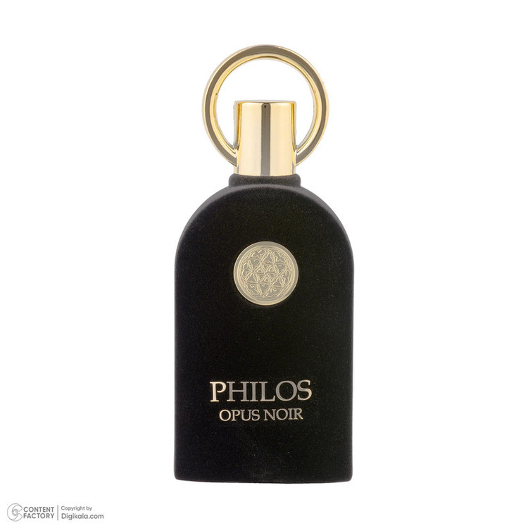 ادوپرفیوم الحمبرا مدل PHILOS OPUS NOIR با رایحه گرم حجم 100 میلیلیتر