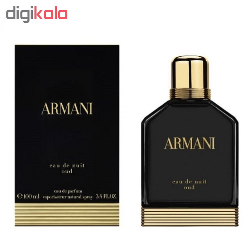 ادو پرفیوم مردانه جورجیو آرمانی مدل eau de nuit oud حجم 100 میلی لیتر