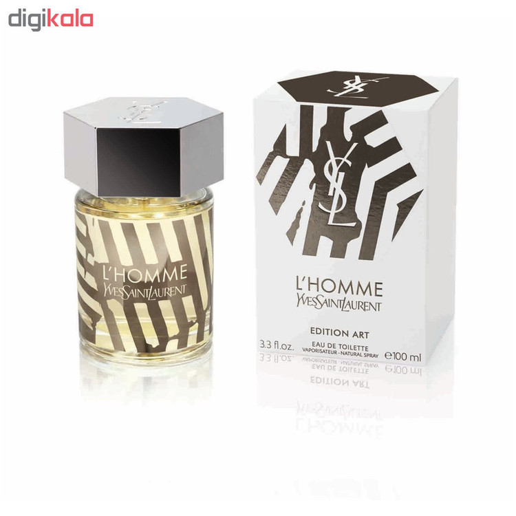 ادو تویلت مردانه ایو سن لوران مدل L'Homme Edition Art حجم 100 میلی لیتر