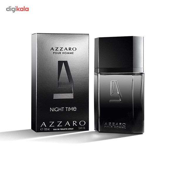 ادو تویلت مردانه آزارو مدل Azzaro Pour Homme Night Time حجم 100 میلی لیتر