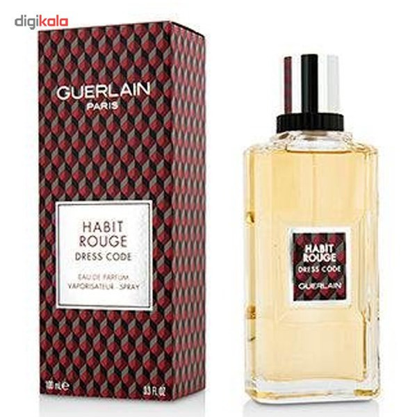 ادو پرفیوم مردانه گرلن مدل Habit Rouge Dress Code حجم 100 میلی لیتر