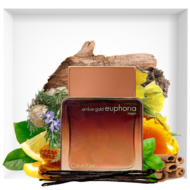 ادو پرفیوم مردانه کلوین کلاین مدل Euphoria Amber Gold حجم 100 میلی لیتر